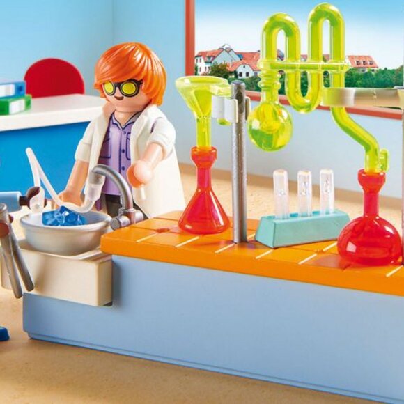 Playmobil City Life 9456 Chemistry Class - Picture 3 of 4